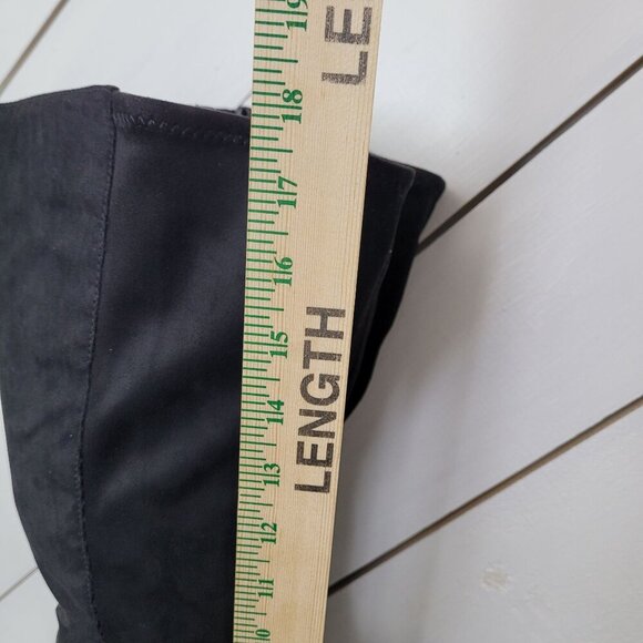 NEW Style & Co Addyy Womens 8.5 High Boots Wide Calf Textile Upper Man Made 5CT - Picture 6 of 10